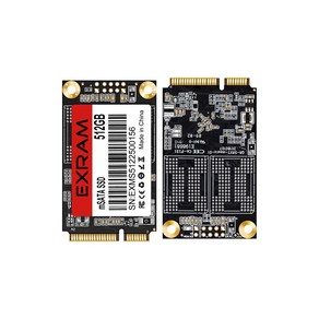 EXRAM SSD MSATA 미니 SATA3 SATA III 6 내장 솔리드 스테이트 컴퓨터 POS 기계 512GB 1TB, 없음, 3.512GB