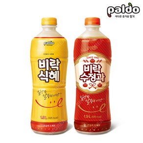 [팔도]비락식혜1.5Lx1+비락수정과1.5Lx1(총2개), 2개, 1.5L