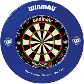 WINMAU 프린트 블루 다트보드 서라운드, Single, 1개