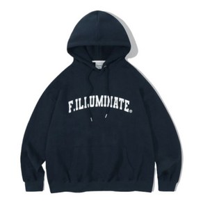 FILLUMINATE 필루미네이트 오버핏 그래피티 로고 후디-네이비 459793