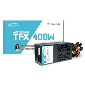 마이크로닉스 Compact TFX 400W 80Plus 230V LP파워