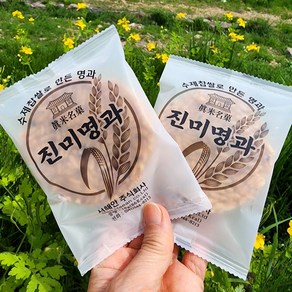 수제 찹쌀 누룽지쌀과자 대용량 개별포장 찹쌀과자, 5개, 180g