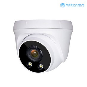 YESKAMO 예스카모 500만 화소 CCTV 무선 실내 증설용 WiFi 돔 카메라, KR-DM19W-5.0 단품, 1개