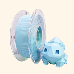 킹룬코리아 3D프린터 1.75mm PLA 필라멘트1KG 파스텔 스카이블루