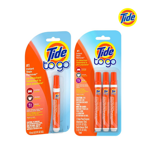 [Tide To Go] 타이드 투고 얼룩제거제 휴대용 얼룩제거 펜 3개입+1개입 Tide to Go Instant Stain Remover Pen