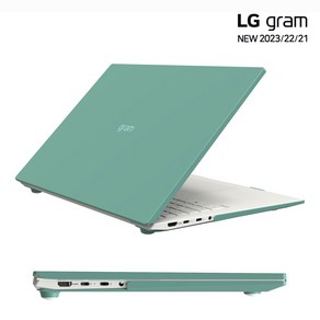 보이아 LG 그램 노트북케이스 스킨퓨어 17인치 17ZD90P/17Z90P, 민트, 1개