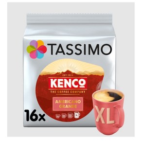 Tassimo Kenco Ameicano Smooth 타시모 켄코 영국산 아메리카노 스무스 캡슐커피 80개입, 5개, 16개입