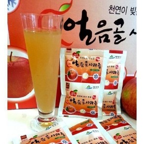 밀양 얼음골 사과즙 100%원액 100봉 무설탕 무방부제 120ml, 밀양 얼음골 사과즙 100%원액 100봉 무설탕 무방부