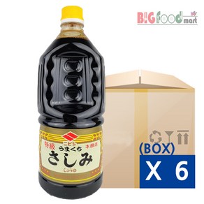 니비시 사시미간장 회간장 1.5L X 6개 (BOX)