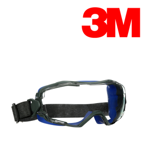 3M GG6001 GG6001NSGAF BLUE 안전고글 프리미엄 보안경 1개입, 1개