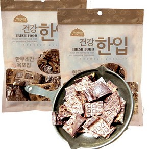 수제명가 1+1(100g+100g)한우 소간 육포