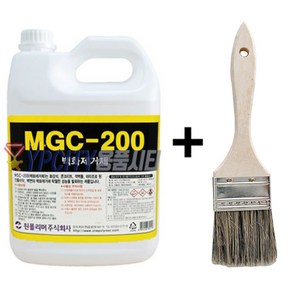 원폴리머 MGC200 3.75L 백화제거제 화강석 세척제 벽면 콘크리트 테라조 찌든때 제거 세제 세정제, 1개