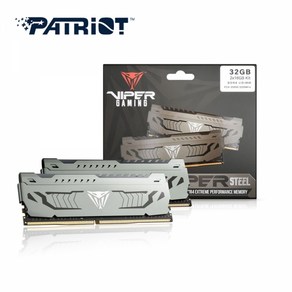 PATRIOT DDR4-3200 CL16 VIPER STEEL (32GB(16Gx2)), 2개