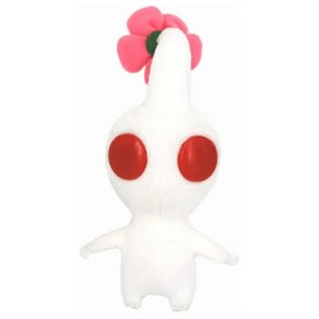 PIKMIN 피크민 인형 - 화이트, 1개, 13.5cm