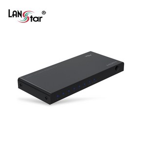 랜스타 LS-HD204DS-N 1:4 HDMI2.0 분배기 다운스케일 지원, 1개