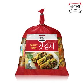 종가집공식 돌산갓김치1kg(비닐)