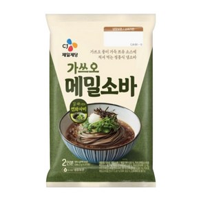 [신선] CJ 가쓰오 메밀생면 2인분 568.4g