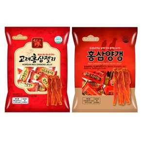 일광제과 홍삼양갱 250g + 고려홍삼젤리 280g, 530g, 1세트