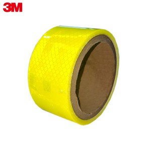 3M 3923 형광 초고휘도 다용도 안전 반사테이프 50mm x 2.5M