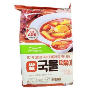 풀무원 풀무원 쌀 국물 떡볶이 423.5g x 3개