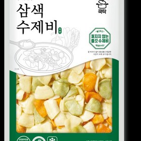 삼색수제비 냉동 동성 1KG