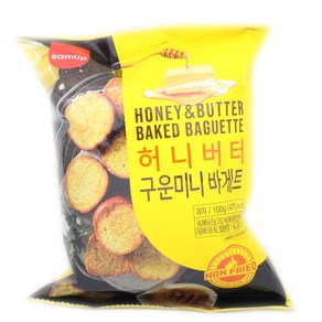 허니버터 바게트 1봉지/삼립/과자/간식 바삭바삭달, 1개, 100g