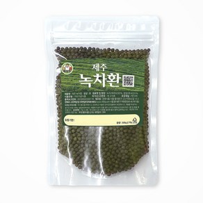 백장생 제주 녹차환 300g, 1개