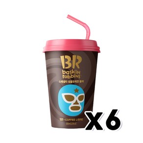 BR 리브레 스페셜티 싱글오리진 블랙 컵커피 300ml x 6개