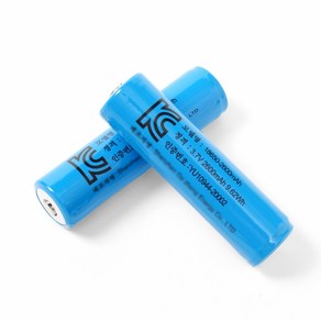 리튬 이온 배터리 충전지 충전 건전지 18650 2600mAh 3.7v 2개 세트