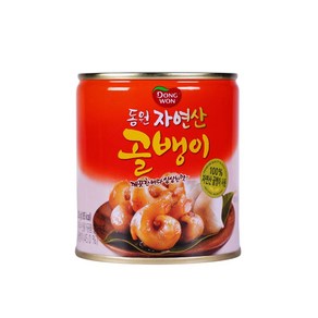 동원 을지로 업소용 투다리 깡통 왕 골뱅이 탕 통조림 캔 골뱅이 통조림 230g, 1개