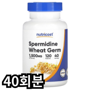 뉴트리코스트 스페르미딘 1500mg, 40회분, 1개