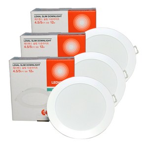 오스람 레드밴스 LED 다운라이트 4.5 ~ 5인치 겸용 12W * 3ea