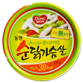 동원 순닭가슴살 통조림, 135g, 72개