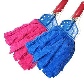 극세사 바둑 마포걸레 240g 마대걸레 (블루/핑크), 1개