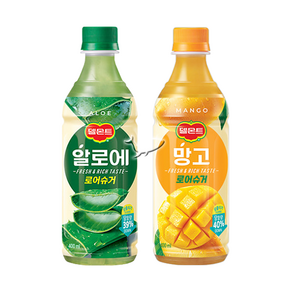 델몬트 400ml 2종 알로에 5개+망고 5개 총10개, 10개