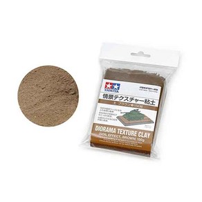 타미야 도료 공구 [87221] TextueClaySoil Bown 150g, 1개