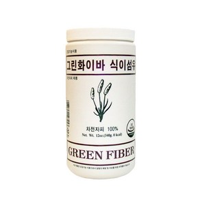 그린화이바 식이섬유 (차천자피 100%), 340g, 2개