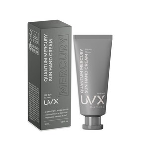 UVX 유브이엑스 퀀텀 머큐리 자외선차단 선핸드크림 블루웨이브 30ml, 4개