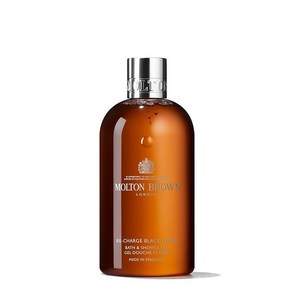 Molton Bown Re-Chage 블랙 페퍼 목욕 및 샤워 젤 295.7ml10온스, 295.7ml, 1개