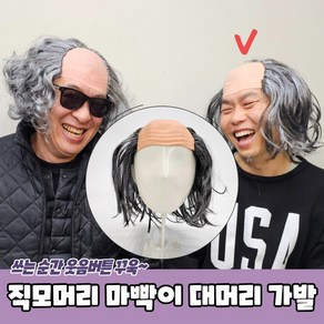 직모머리 마빡이 이쁜대머리 가발, 상세페이지 참조, 상세페이지 참조, 상세페이지 참조