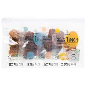 와그작 반려동물 건강한 육포 멀티팩 4종 x 7p 세트, 1개, 120ml