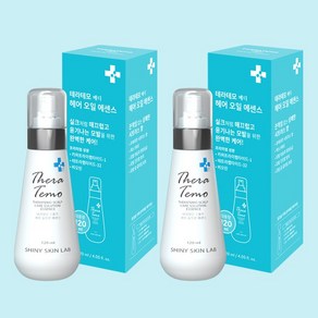 1+1 테라테모 메디 프리미엄 성분 손상 모발 헤어 오일 컬링 에센스 대용량 120ml, 2개