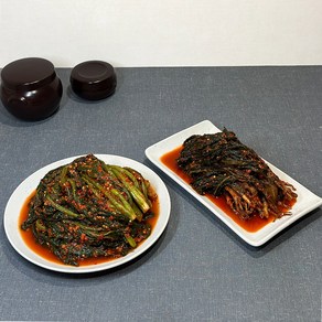 [돌산갓영농조합] 산지직송 전라도 갓김치2kg+고들빼기1kg, 1개, 2kg