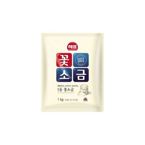 꽃소금 1KG, 1개