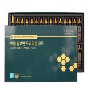 [1+1] 보령 알부민 프리미엄 골드 30병+30병 마시는 실크알부민, 2개, 600ml