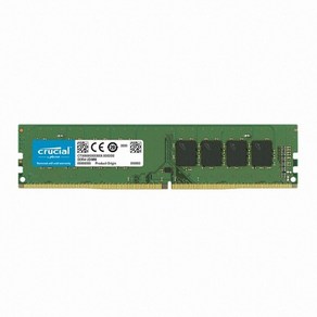 MICRON (마이크론) [마이크론] Cucial DDR4 PC4-25600 CL22 대원씨티에스 (16GB)