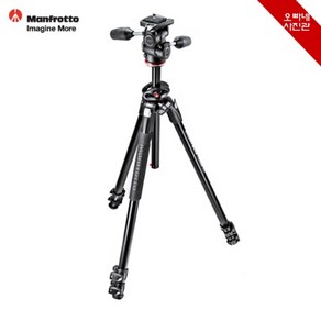 [오빠네사진관] Manfrotto 카메라삼각대 290Dual-3Way 촬영삼각대 스튜디오삼각대 쇼핑몰촬영도구 정밀촬영 접사촬영 흔들림방지 카메라트라이포트