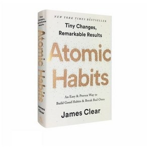 영어원서 Atomic Habits: An Easy & Poven Way of Self-management Self-impovement, Atomic Habits