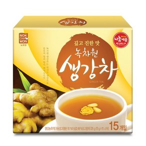 [녹차원] 생강차, 225g, 1개, 15개입