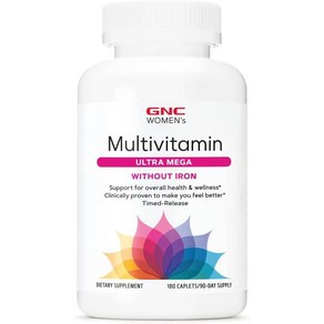 지엔씨 우먼 울트라 메가 멀티비타민 철분프리 GNC Women Ulta Mega Multivitamin without Ion, 1개